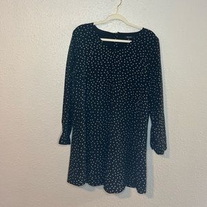 Madewell Silk Button-Back Star Dress size m